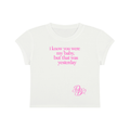 Women's Slim-Fit Cropped T-Shirt