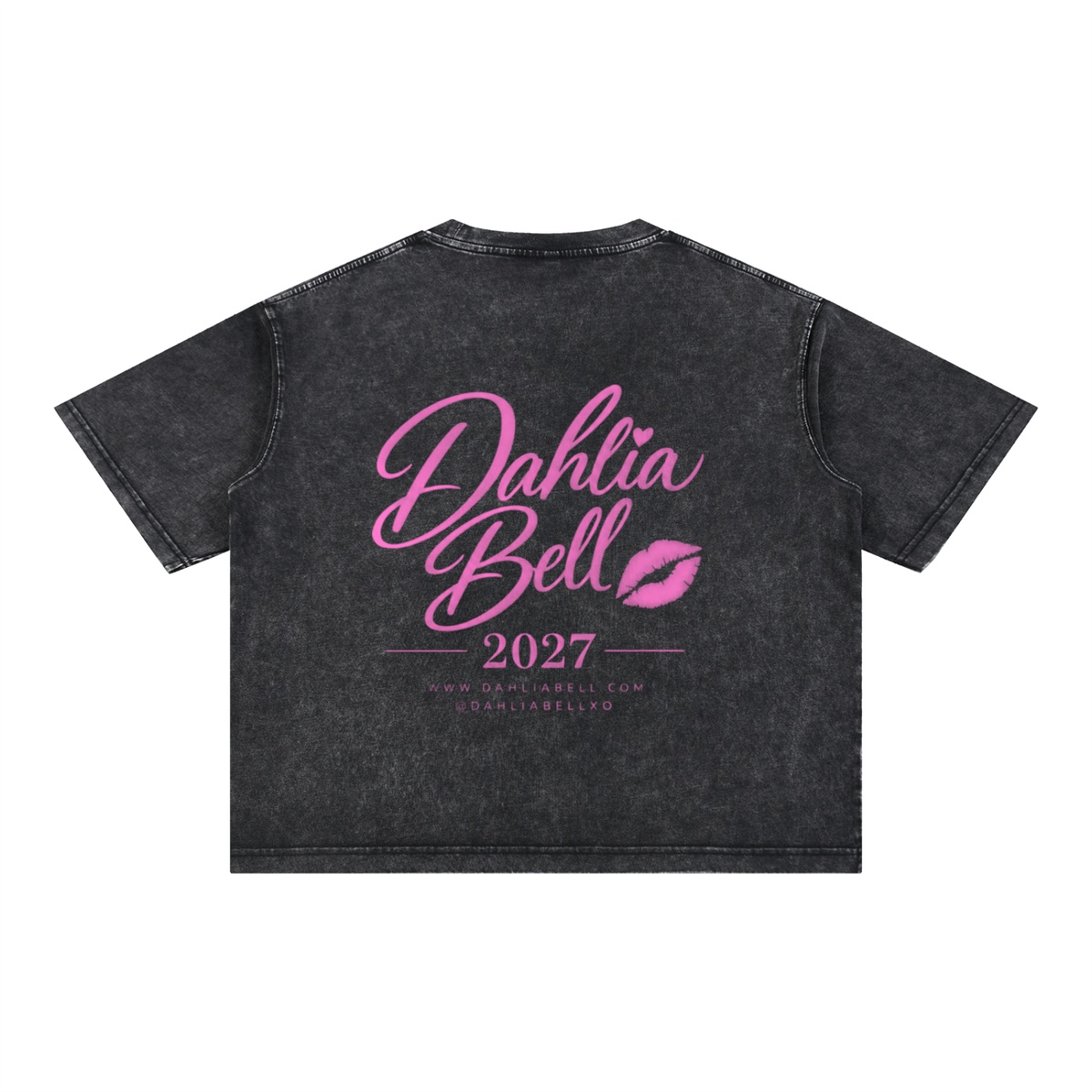 Mineral Wash Boxy Cotton T-Shirt