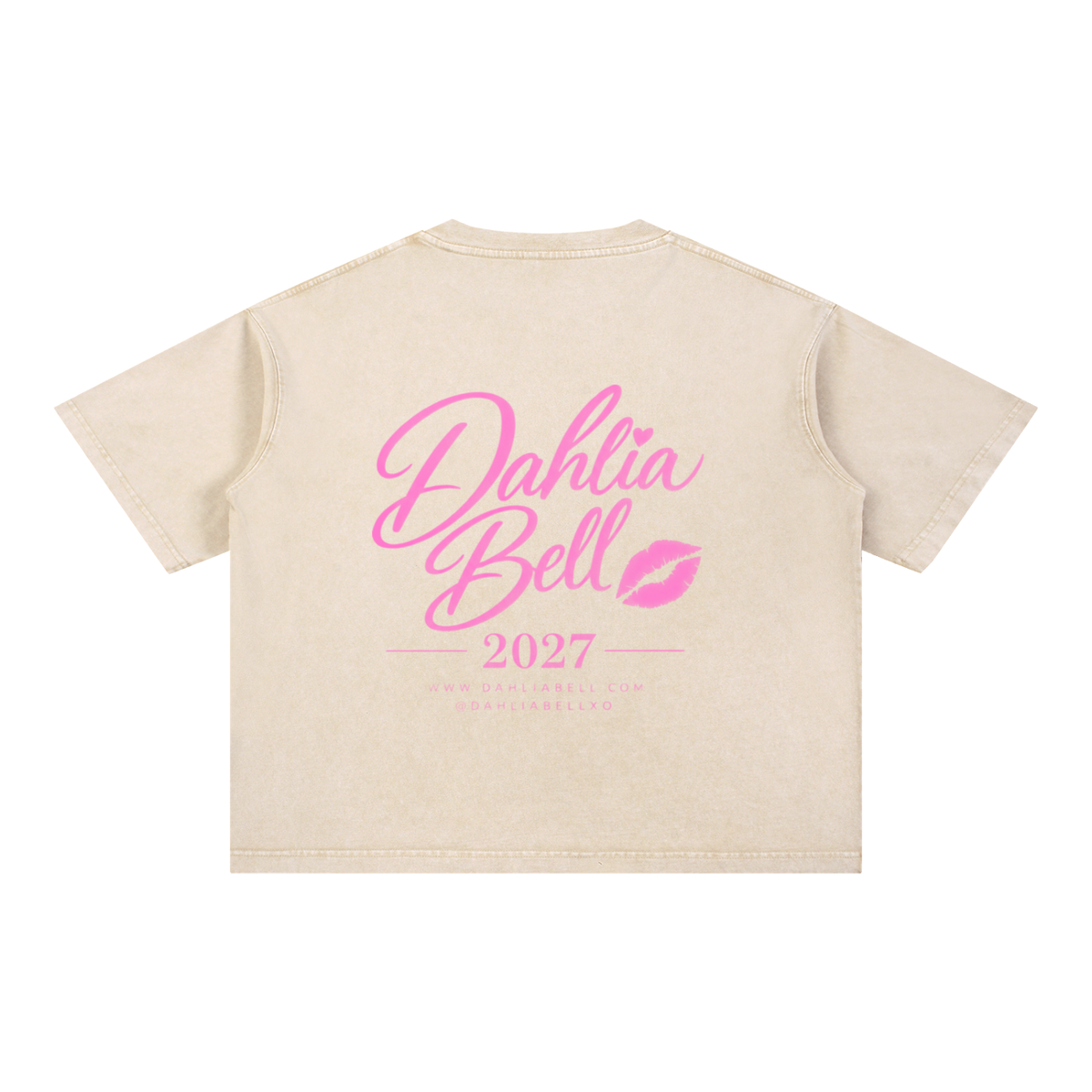 Mineral Wash Boxy Cotton T-Shirt