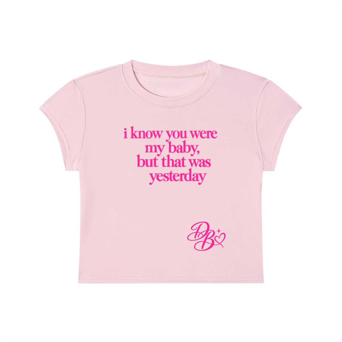Women's Slim-Fit Cropped T-Shirt
