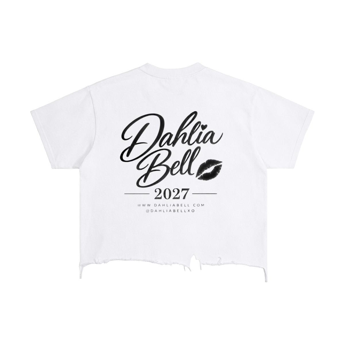 Vintage Wash Boxy Distressed Hem T-Shirt