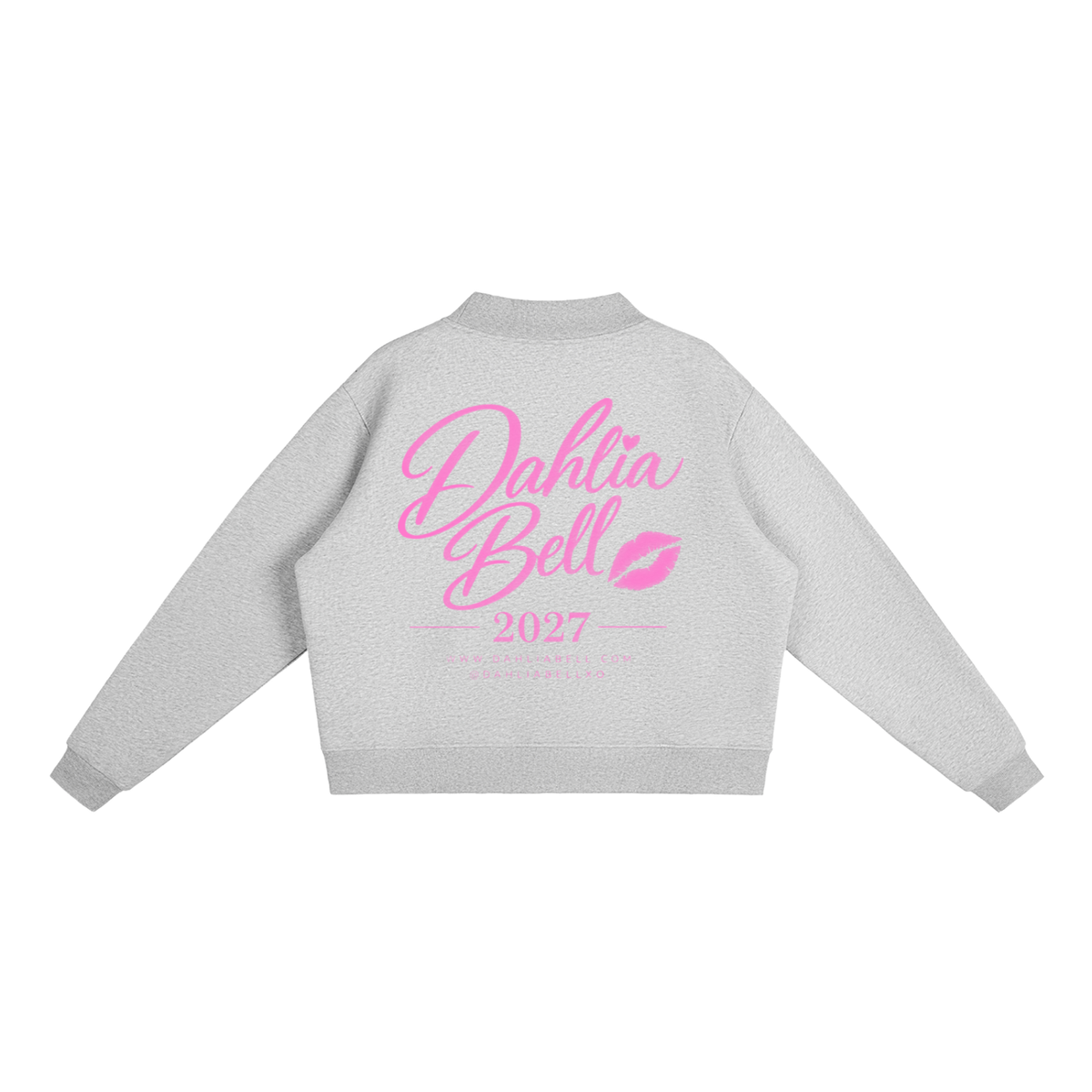 Essential Fleece Mock-Neck Crew Sweatshirt