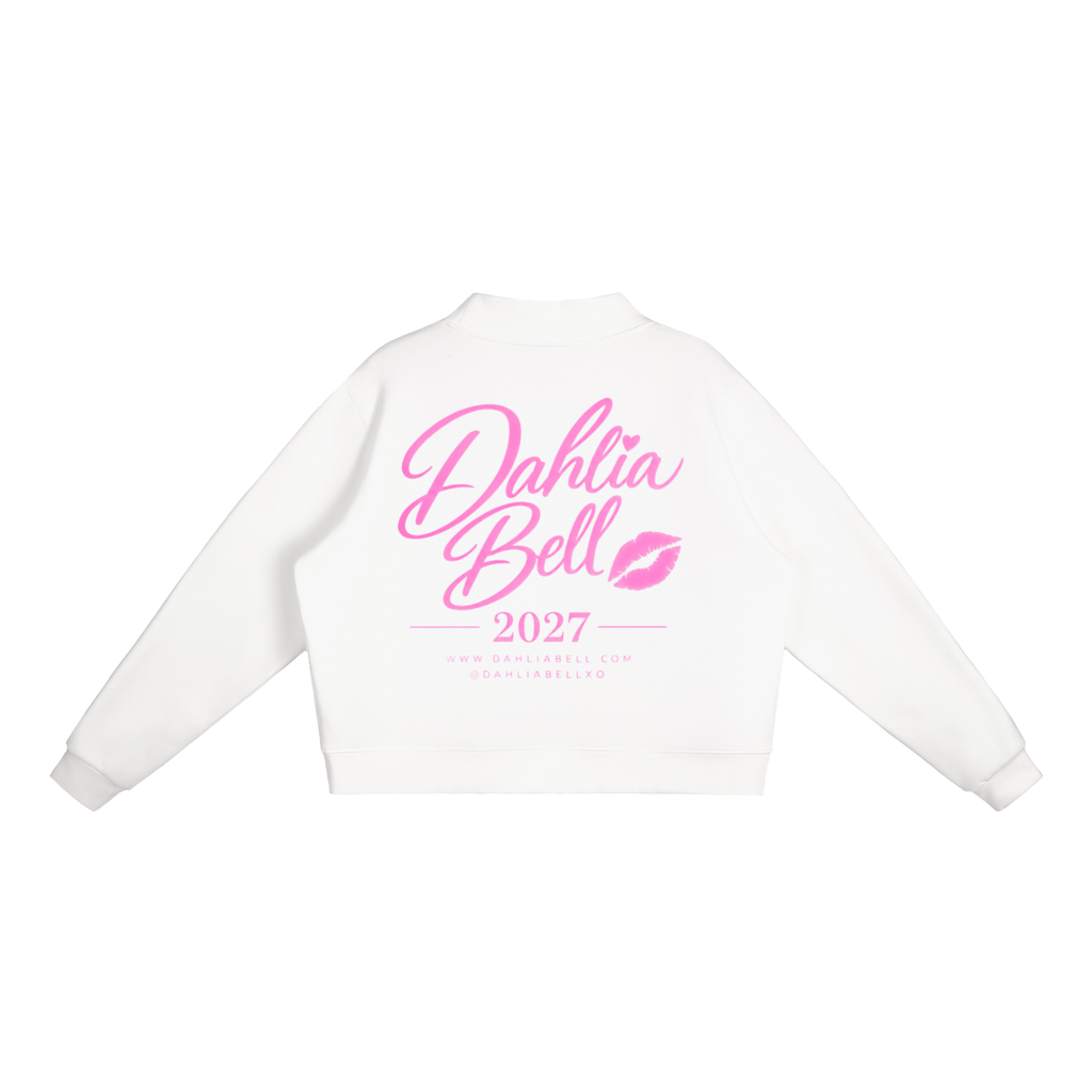 Essential Fleece Mock-Neck Crew Sweatshirt