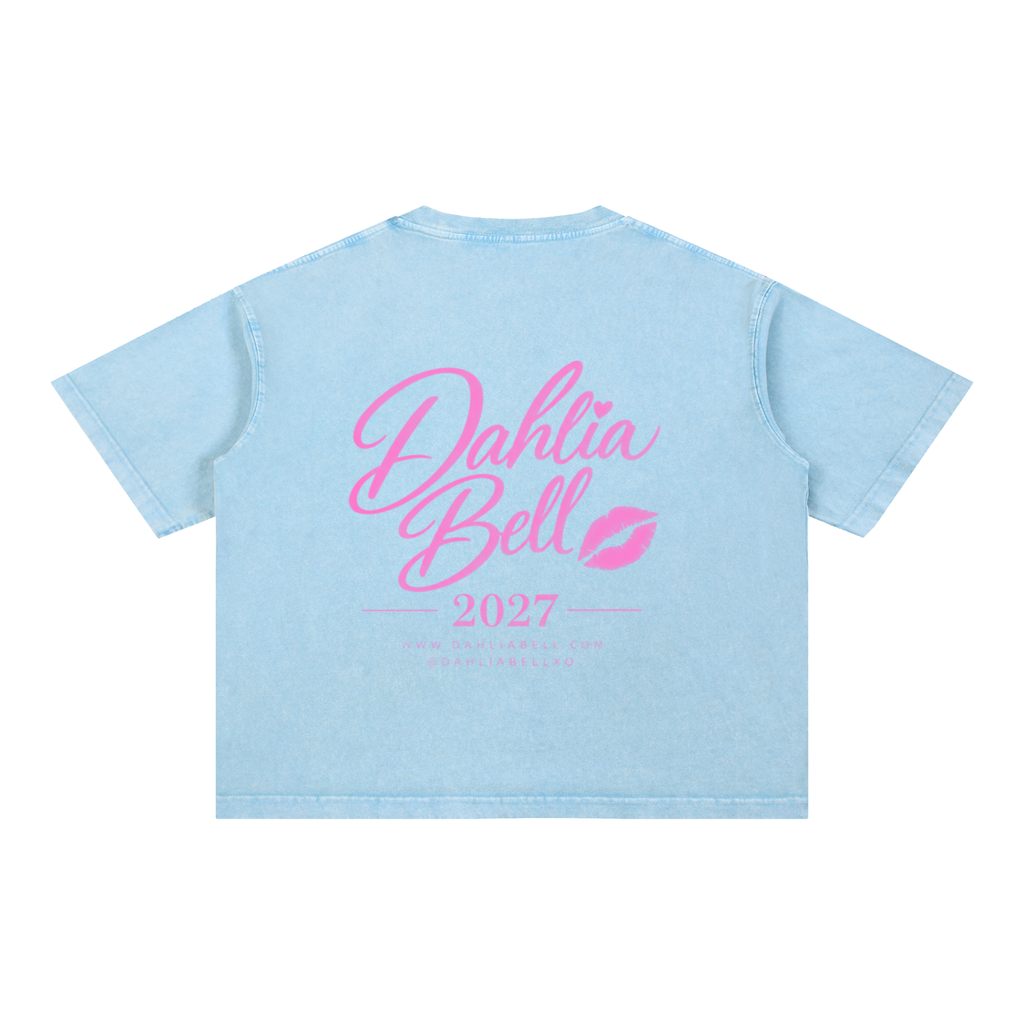 Mineral Wash Boxy Cotton T-Shirt